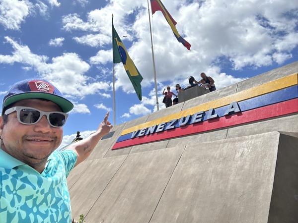 Frontera Brasil y Venezuela