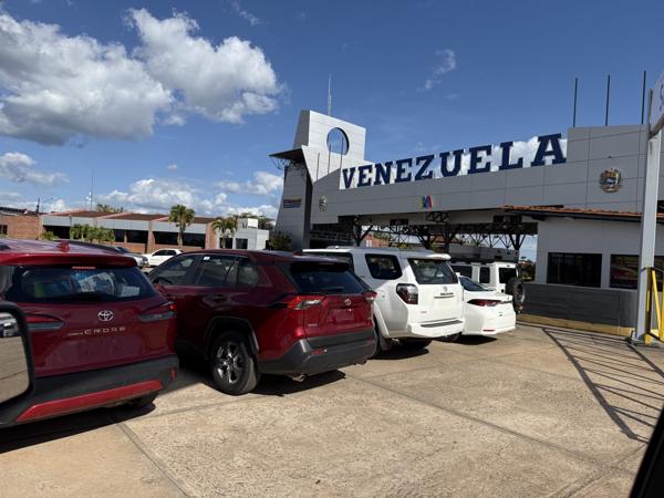 Llegando a Venezuela